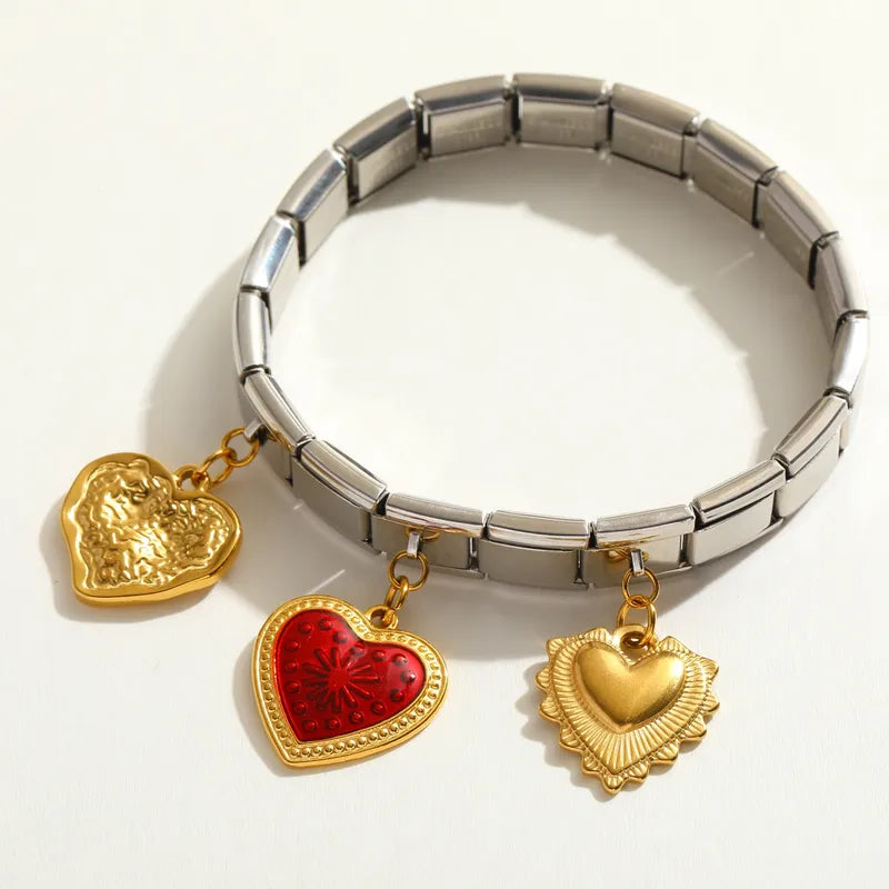 Duo Tone Bracelets- Heart or Bow