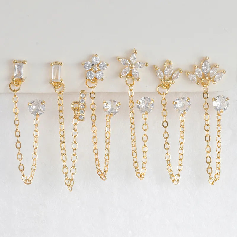 Dangle Across Earring