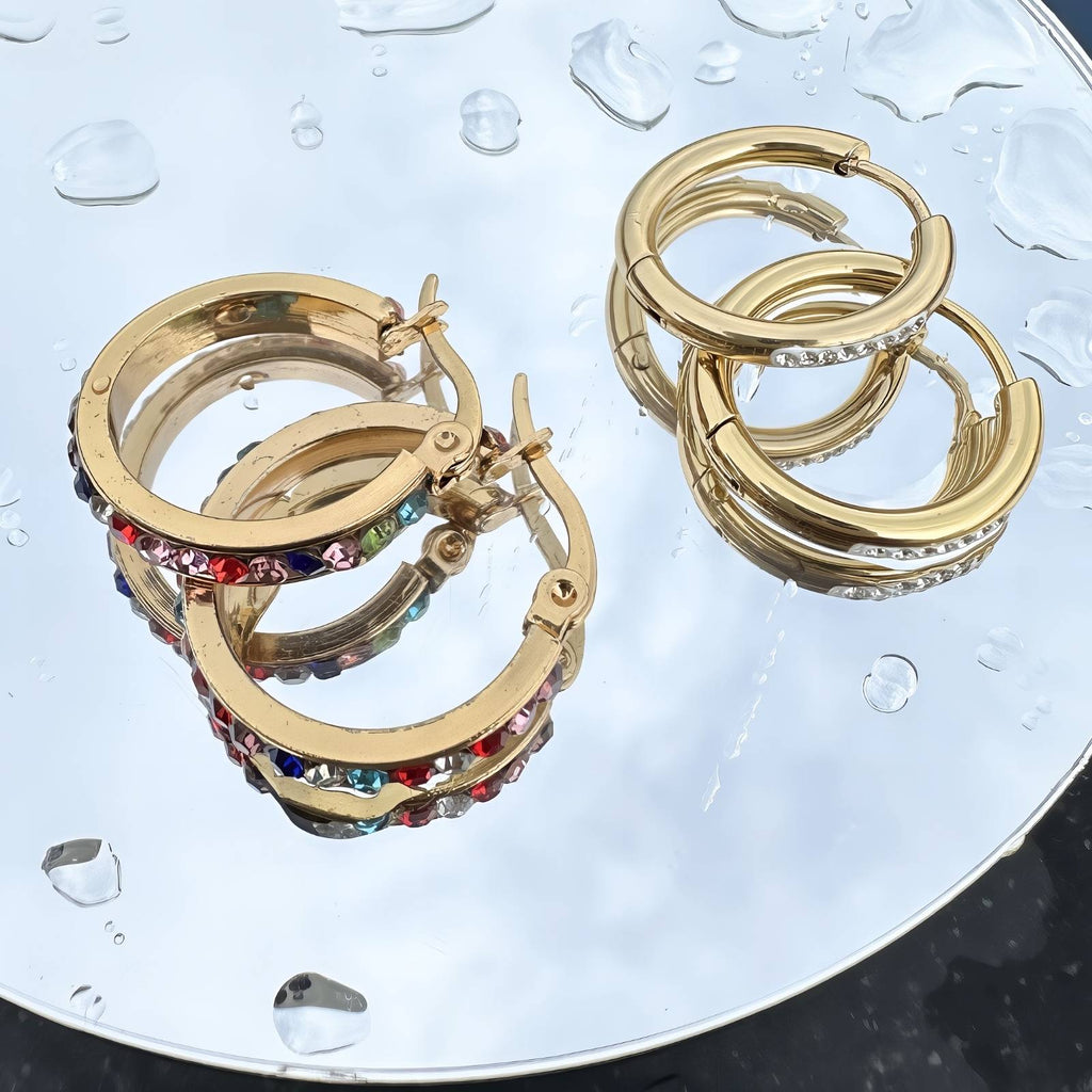 Destiny Hoop Earrings