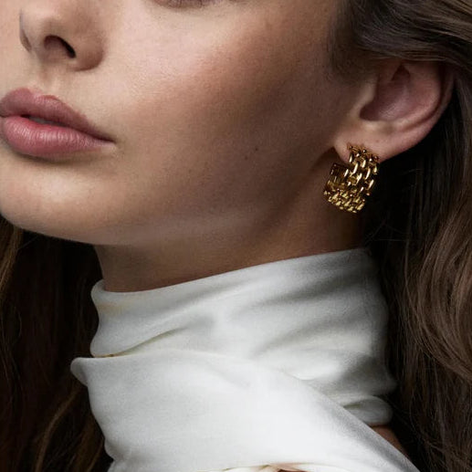 Chic Circle Earrings