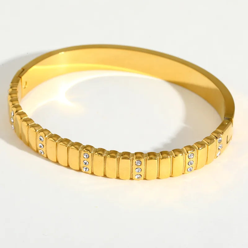 Rhea Cuff Rhinestone Bracelet