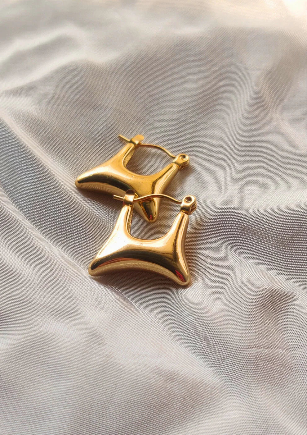 Molten Metal Earrings