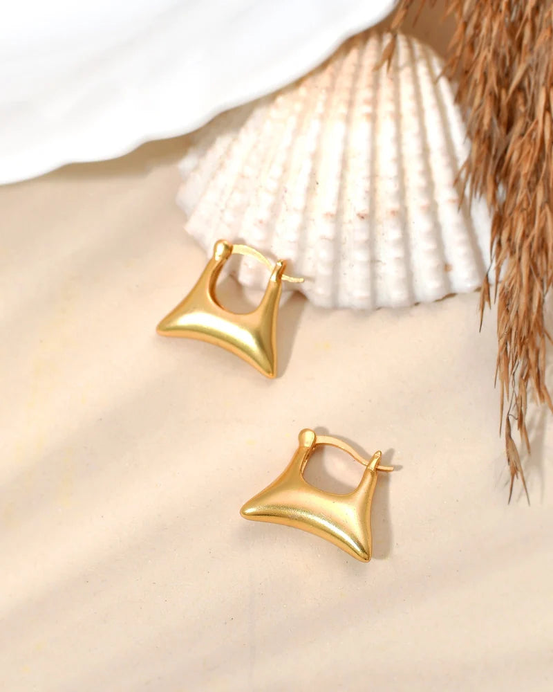 Molten Metal Earrings