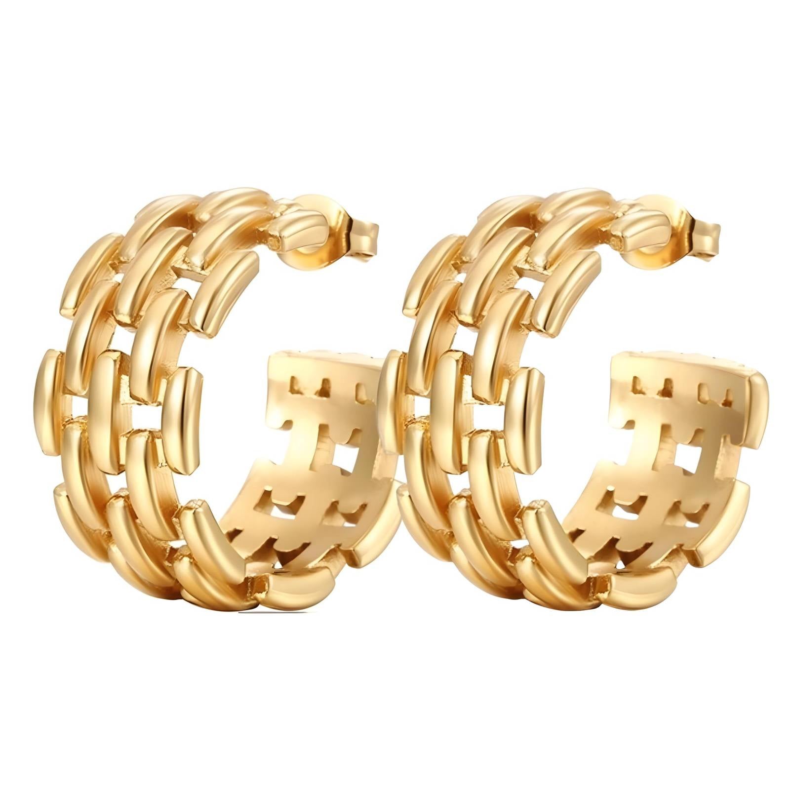 Chic Circle Earrings