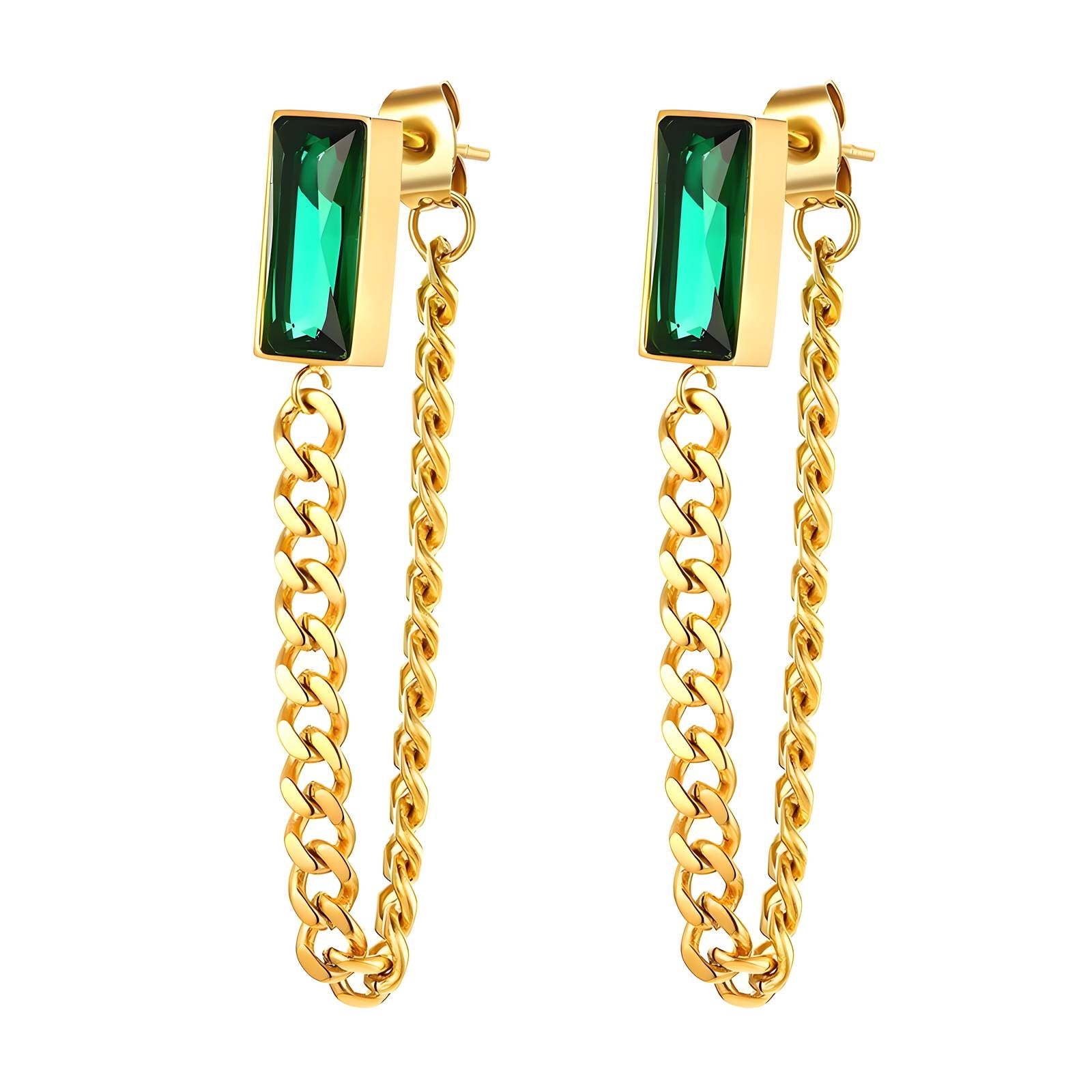 Green it is! Earrings