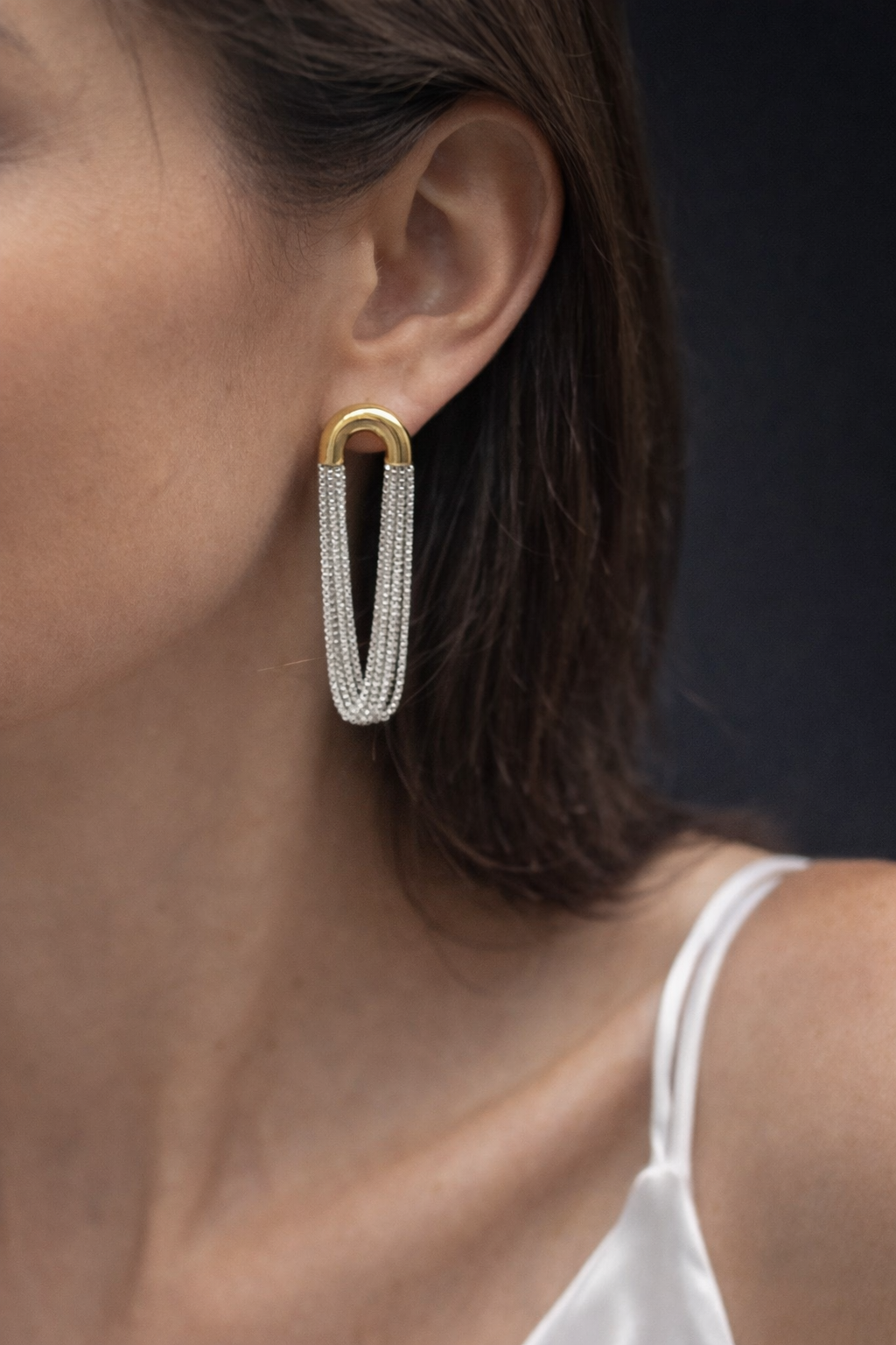 Sunfall Drop Statement Earrings