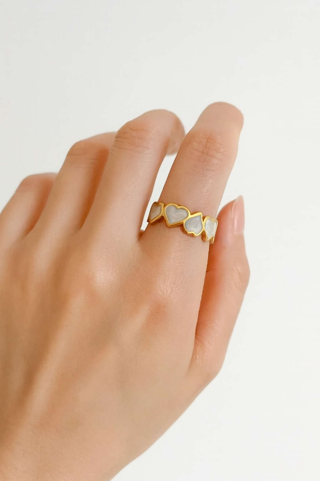 Multiple Hearts Ring