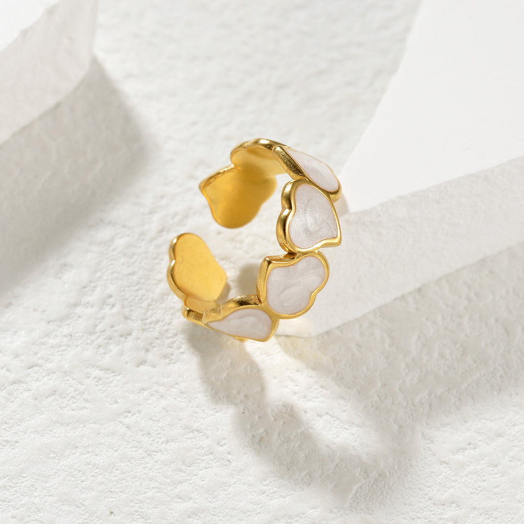 Multiple Hearts Ring