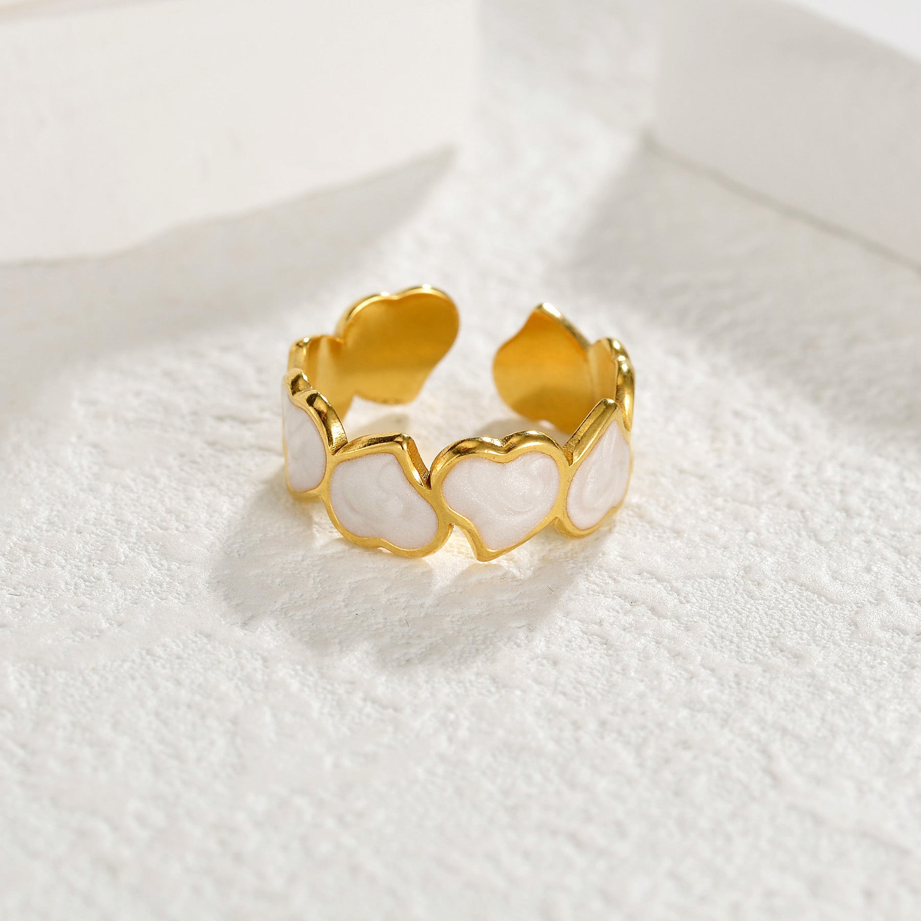 Multiple Hearts Ring