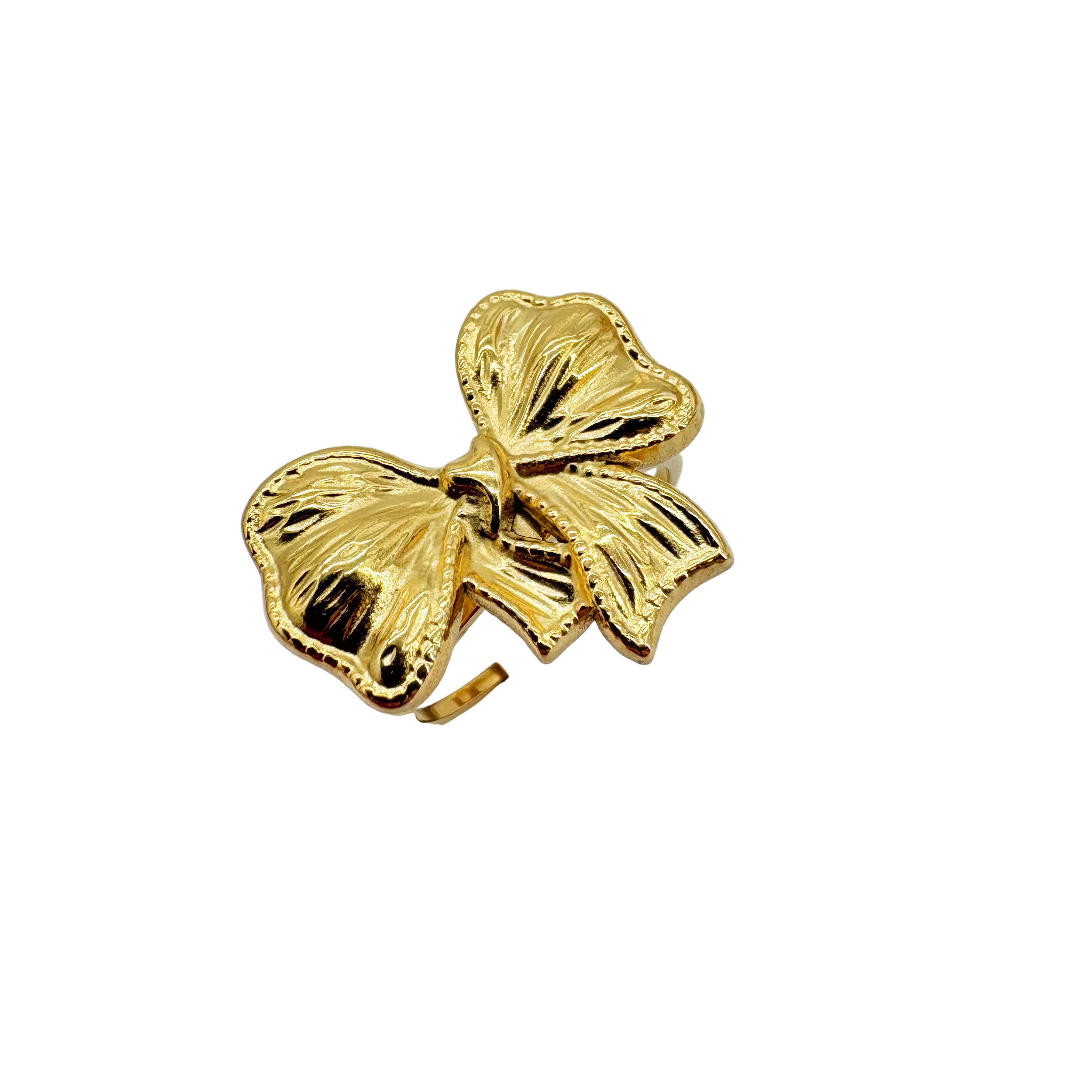 Sweet Bow Knot Rings