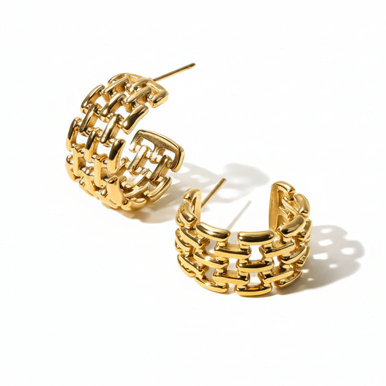 Chic Circle Earrings