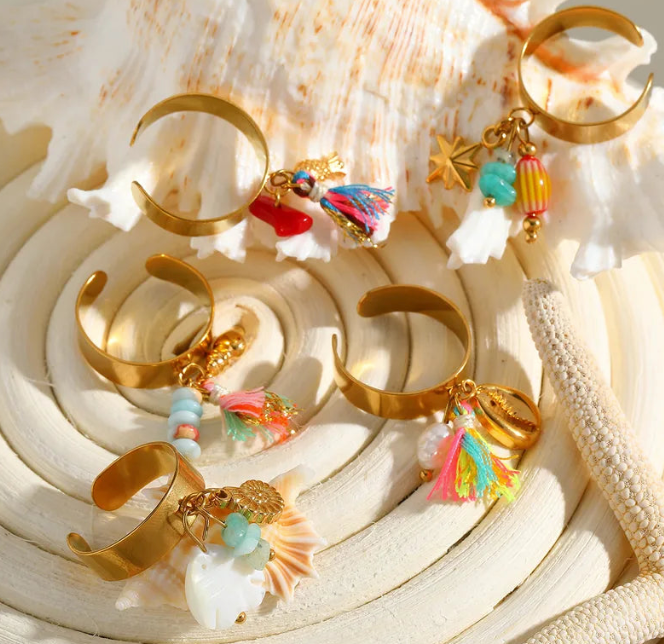 Star Tassle Ring