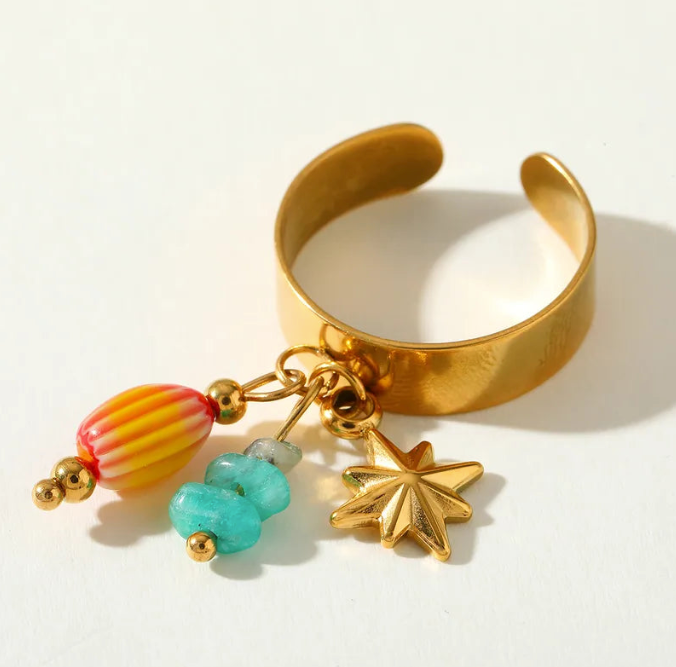 Star Tassle Ring