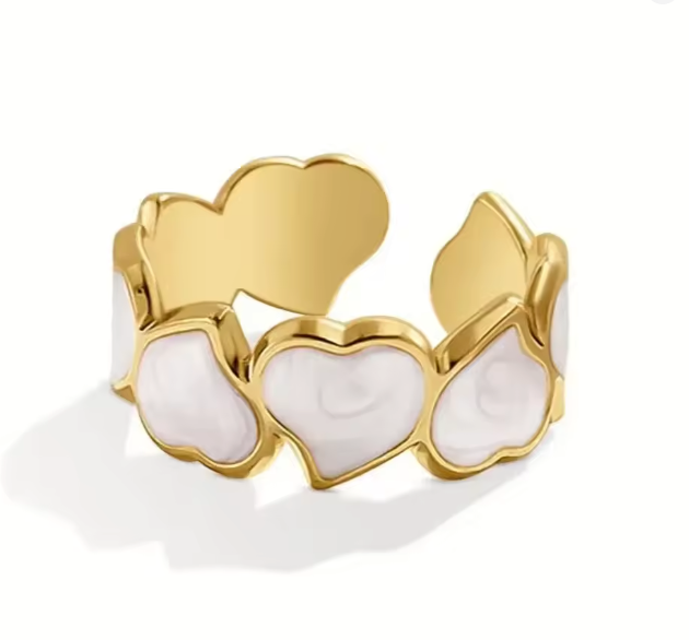 Multiple Hearts Ring