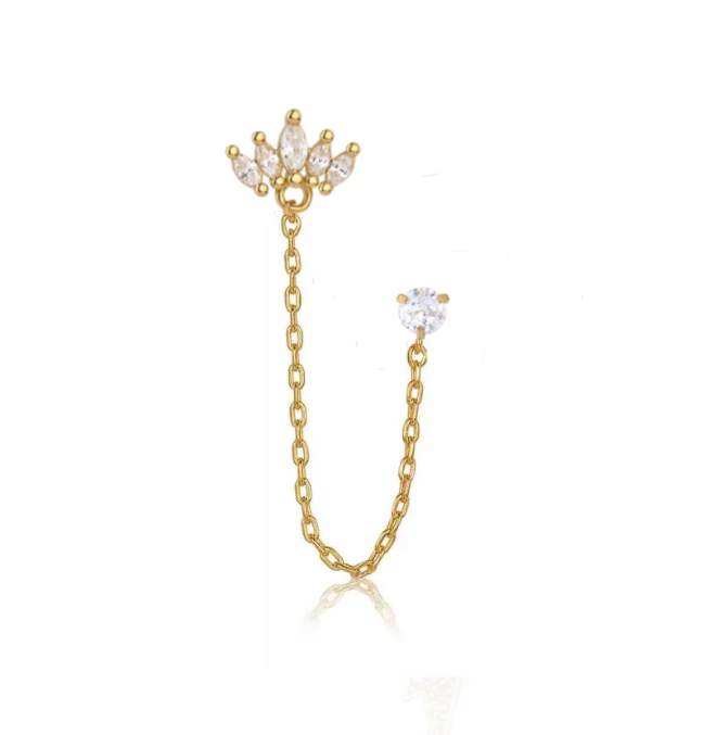 Dangle Across Earring