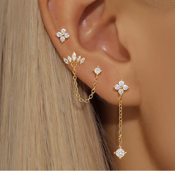 Dangle Across Earring