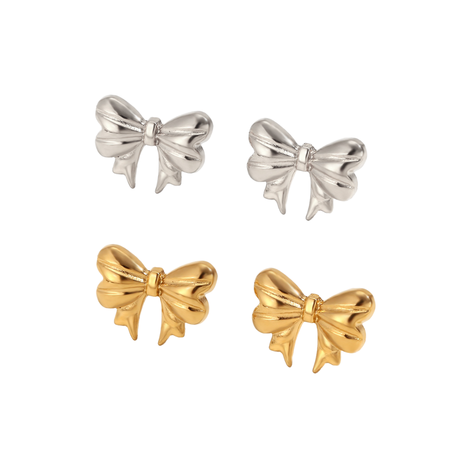 Soft Knot Stud Earrings