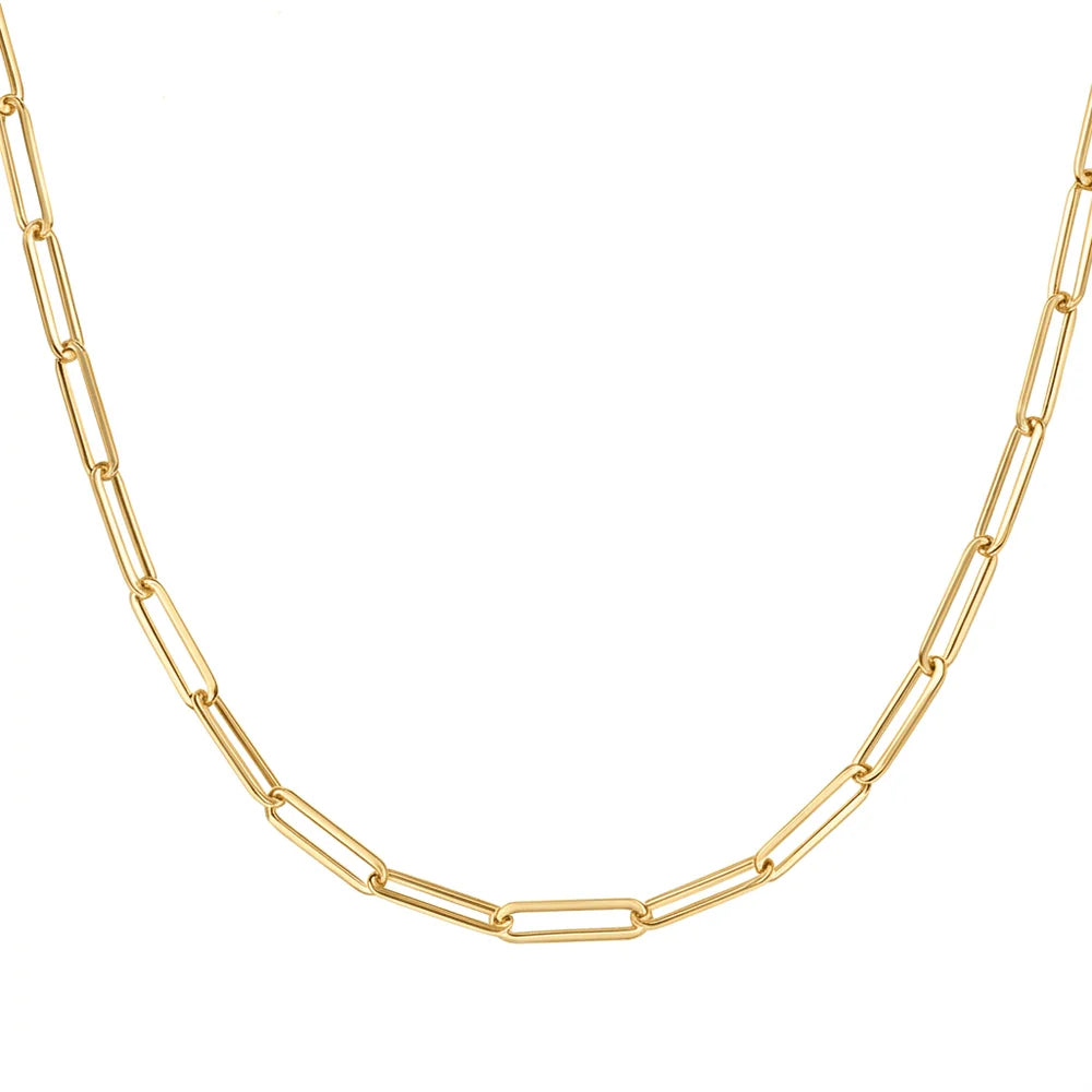 Fine Paperclip Chain