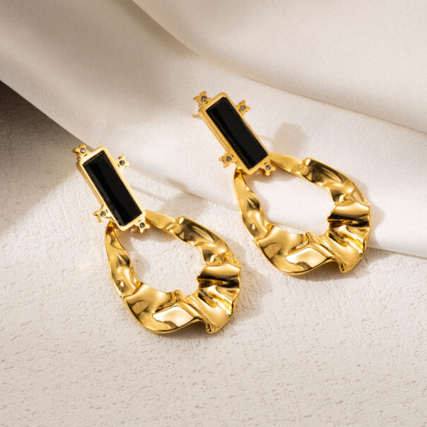 Noir Statement Earrings