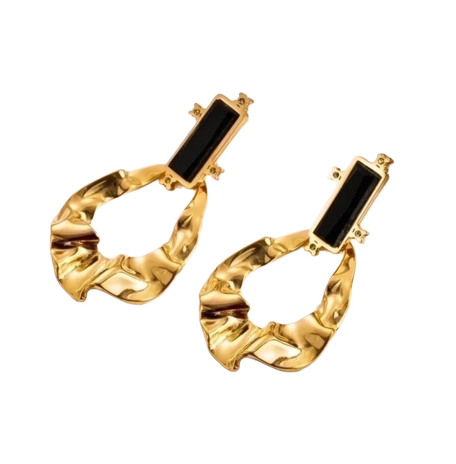 Noir Statement Earrings