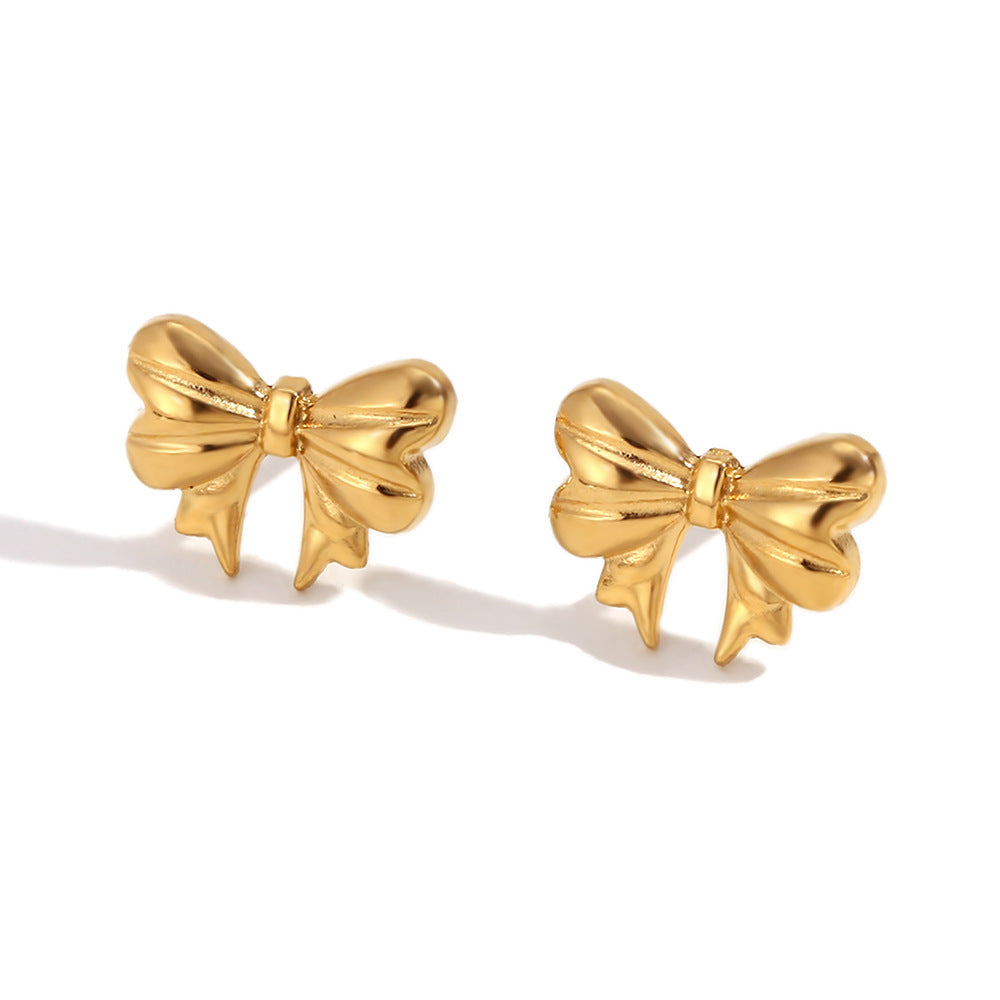 Soft Knot Stud Earrings