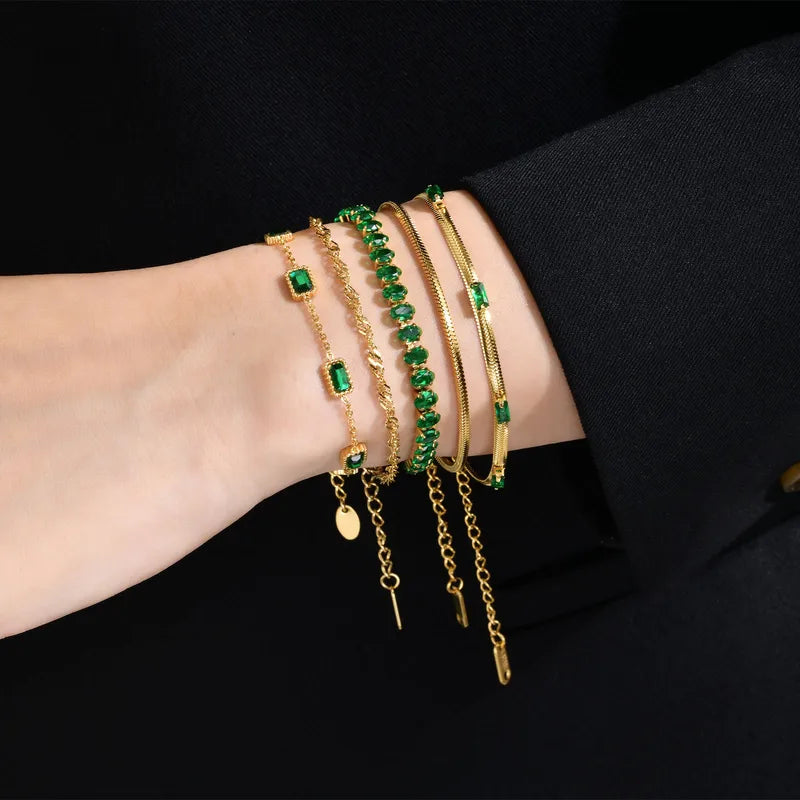 Emerald Bracelet
