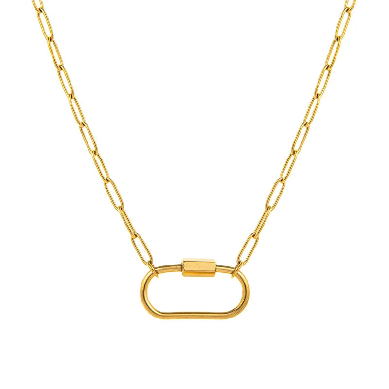 Fine Paperclip Chain