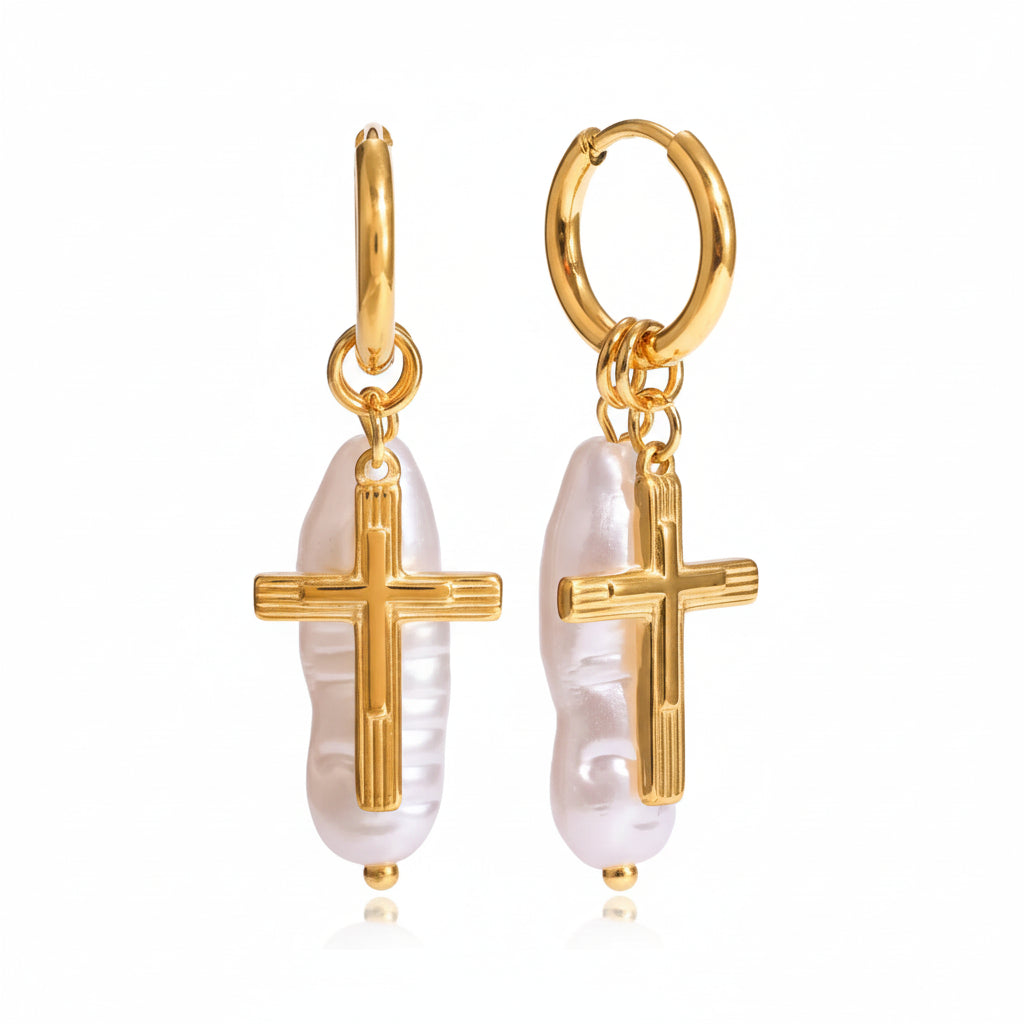 Holy Cross Earrings
