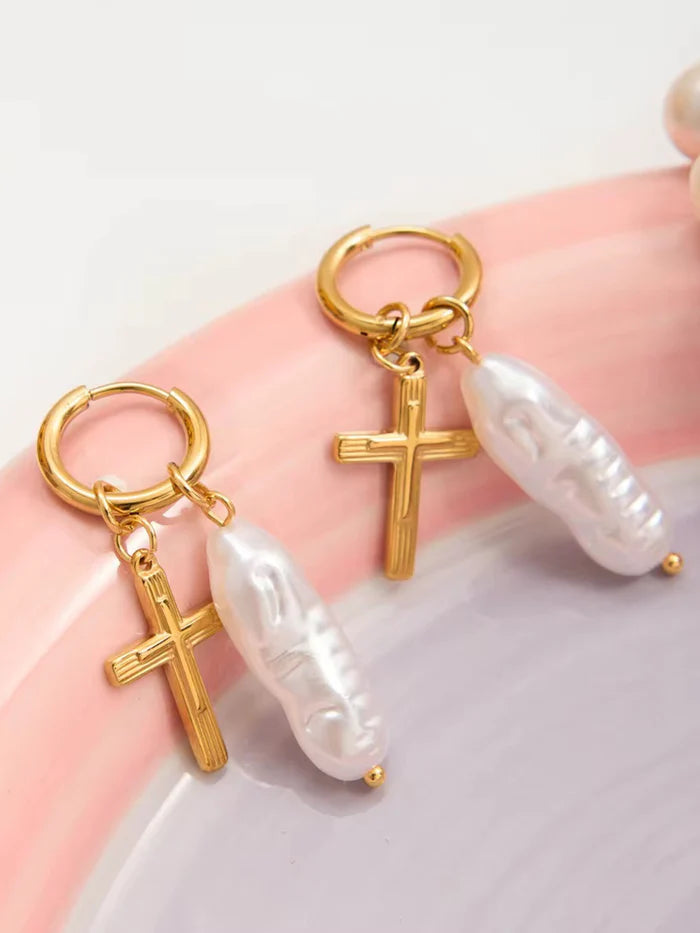 Holy Cross Earrings