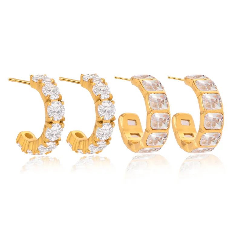 Dainty Dazzle Hoops