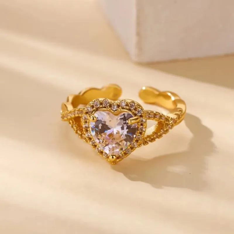 Flora Edge Open Ring