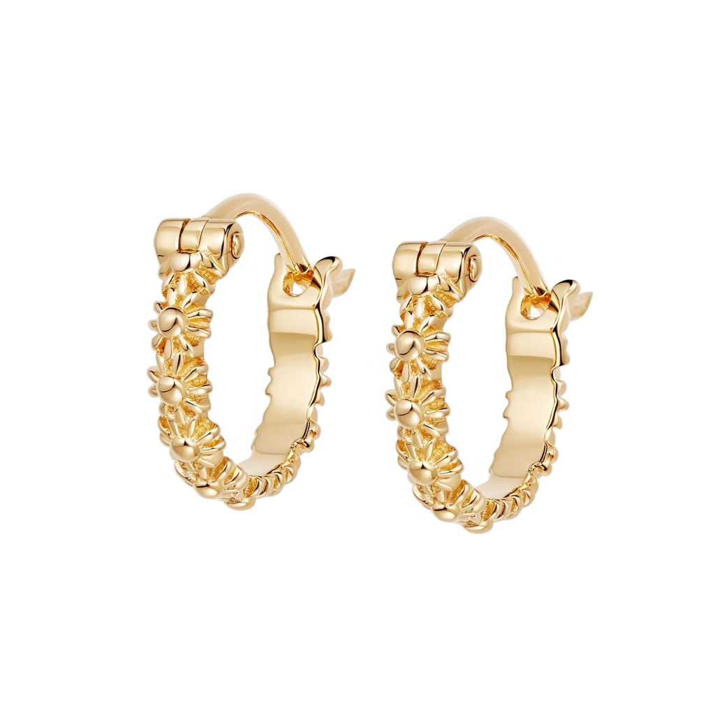 Minimal Blossom Earrings