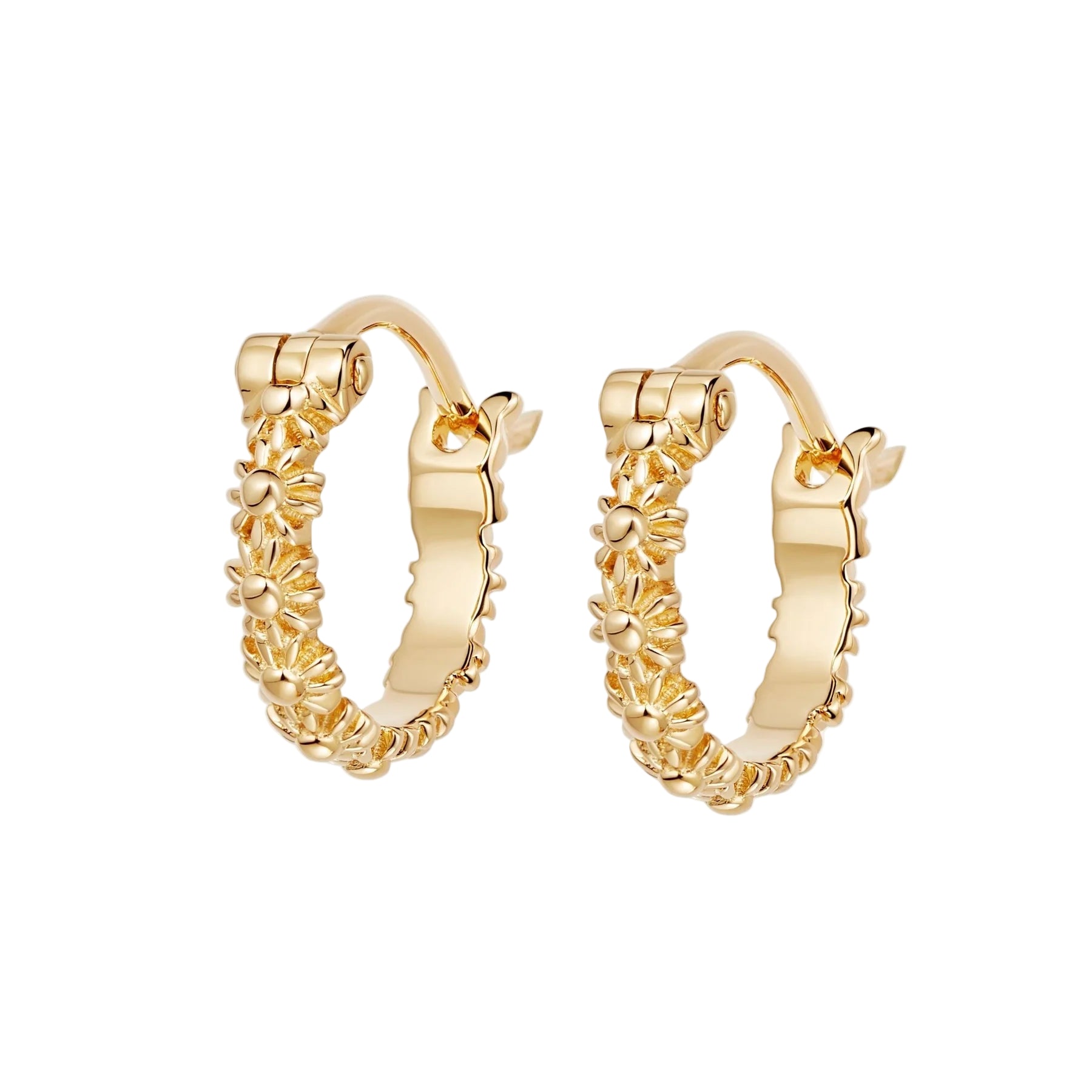 Minimal Blossom Earrings