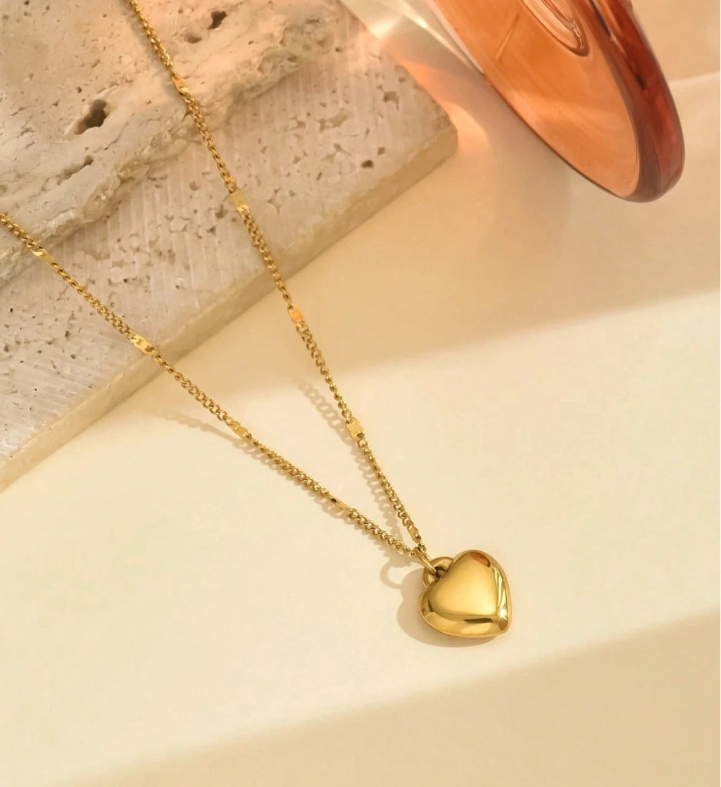 Polished Heart Necklace