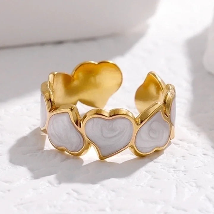 Multiple Hearts Ring