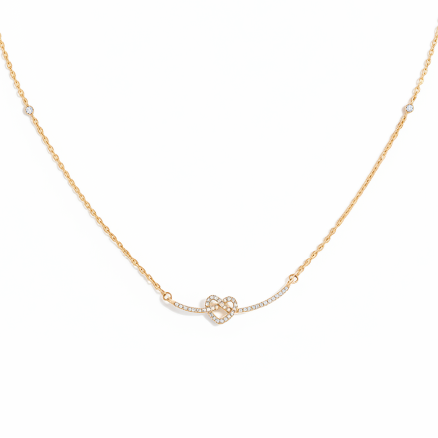Knotty Heart Chain