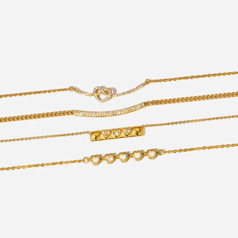 Knotty Heart Chain