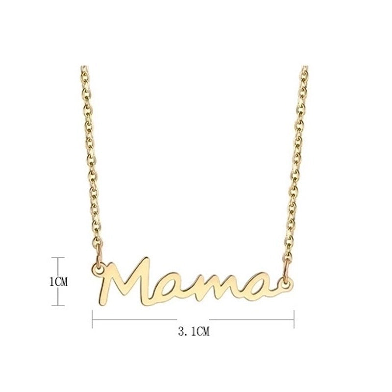 Mama Always Necklace