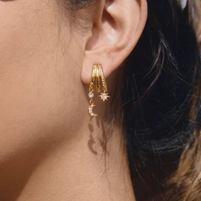 Galaxy Silk Earrings