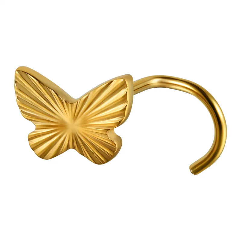 Free Wings Nose Stud