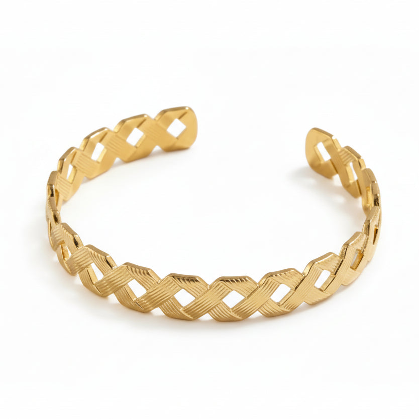 Braided Cuff Bangle