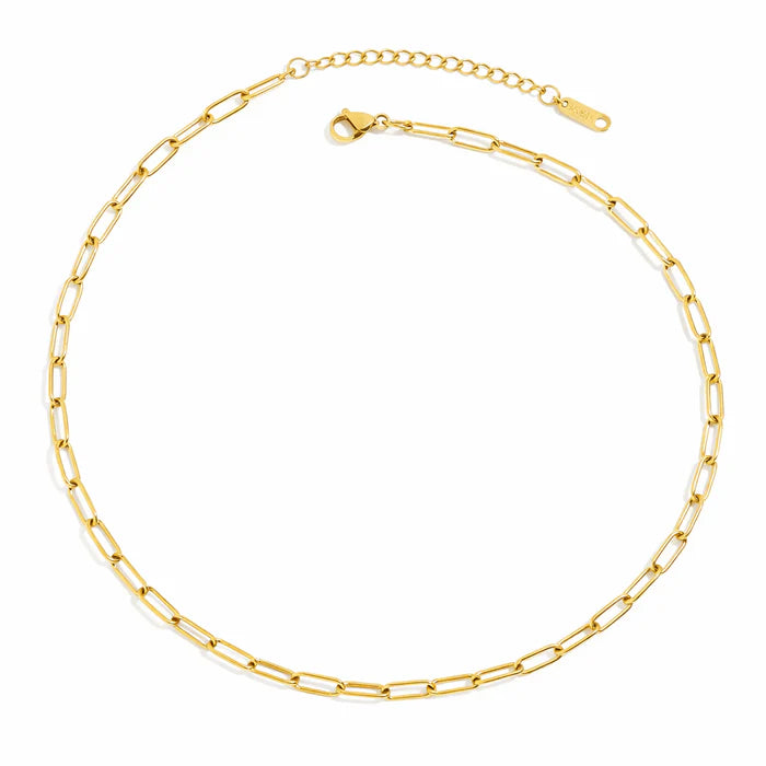 Fine Paperclip Chain