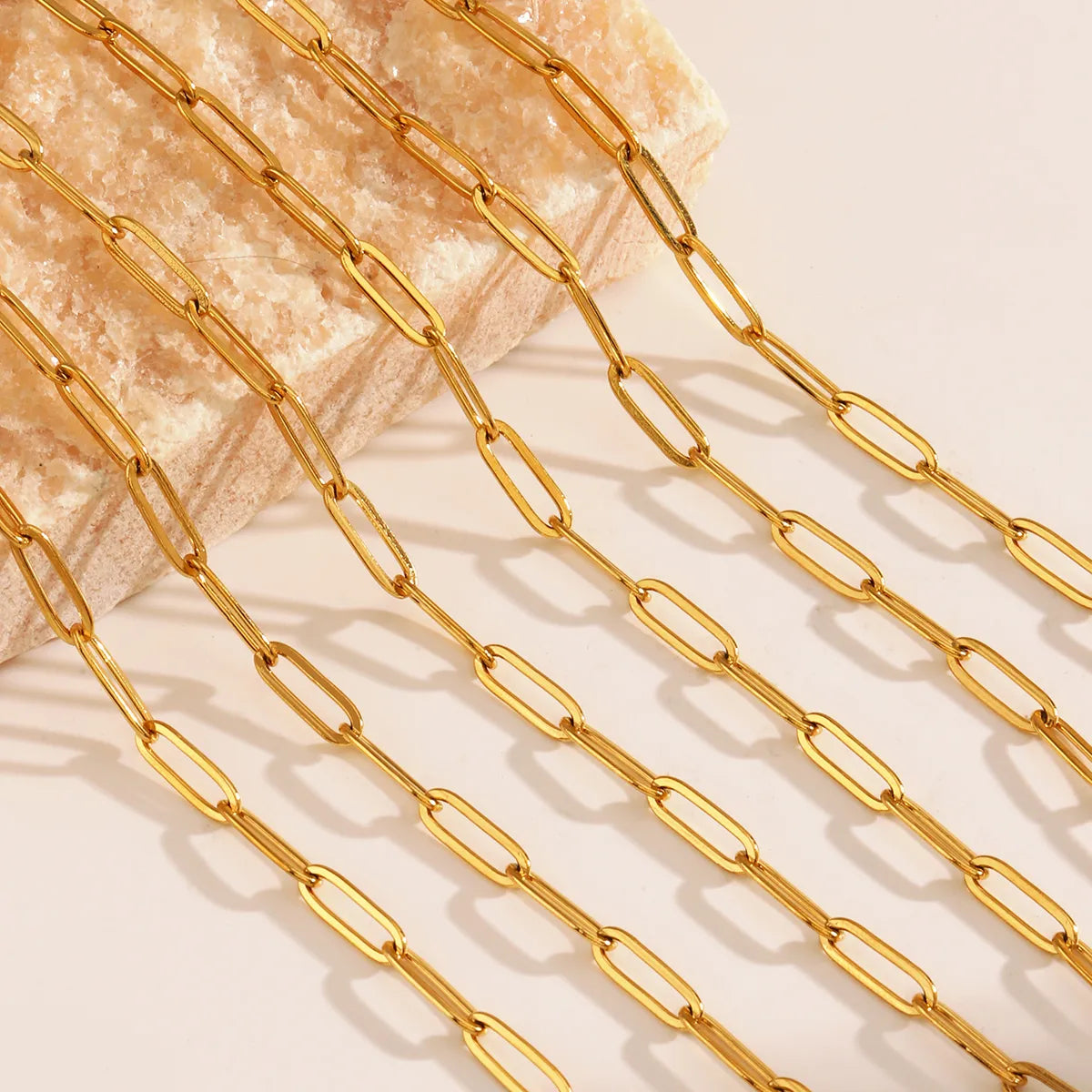 Fine Paperclip Chain