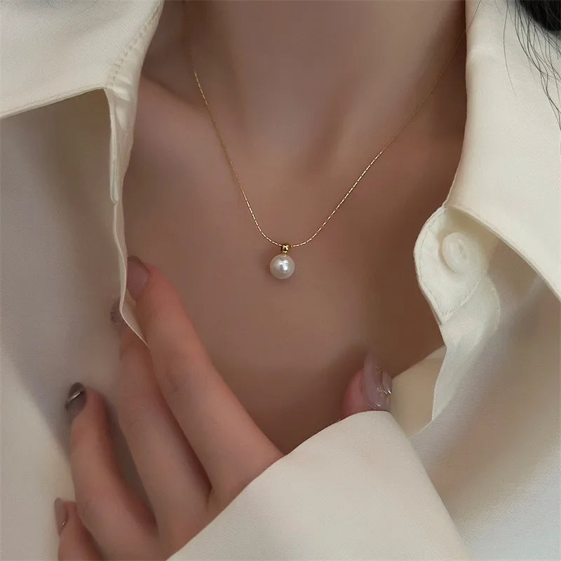 Pearl Drop Necklace
