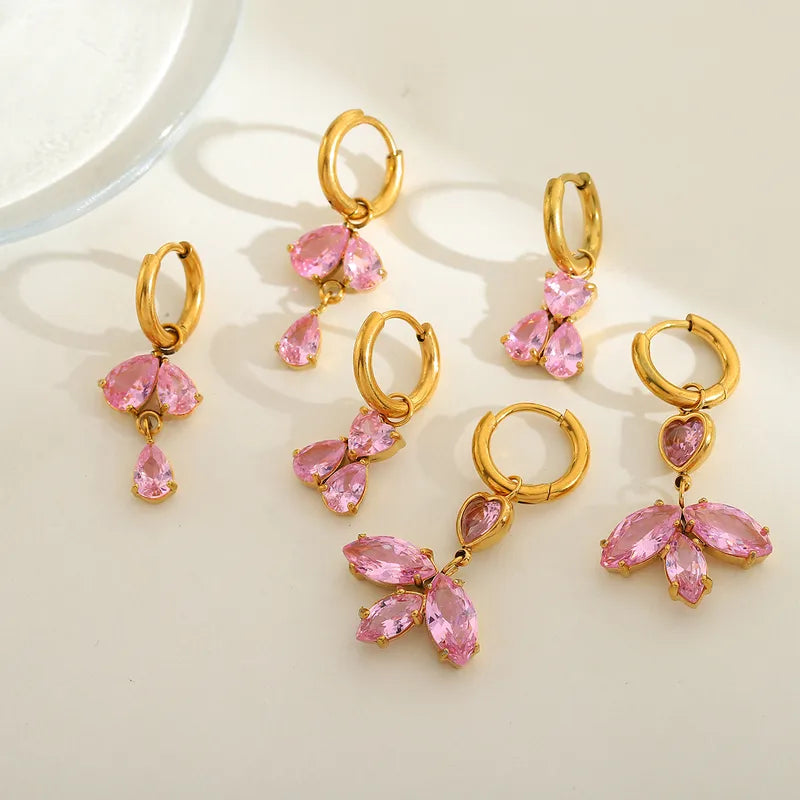 Pink Éclat Earrings