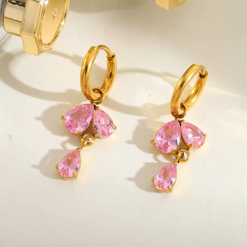 Pink Éclat Earrings