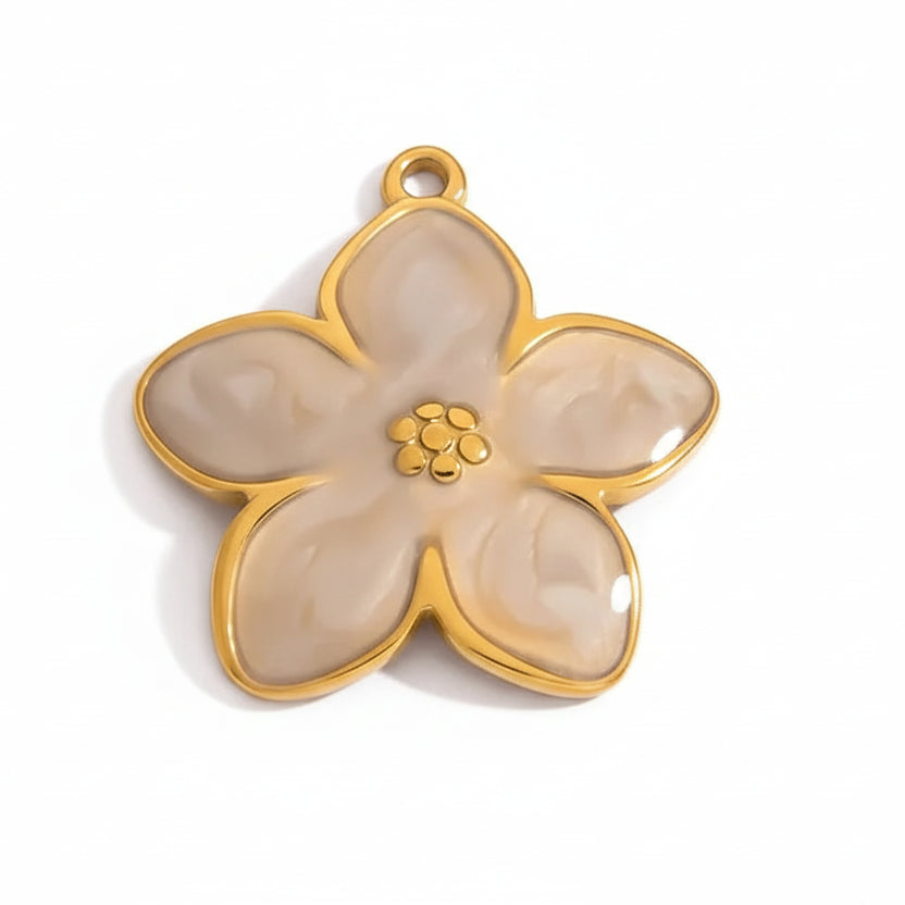 Beige Plumeria