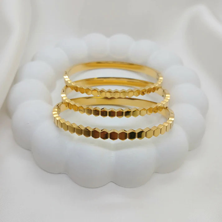 Ribbed Cuff Bracelet