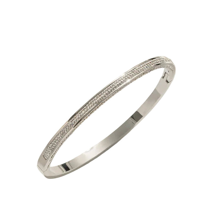 Classic Silver Bangle