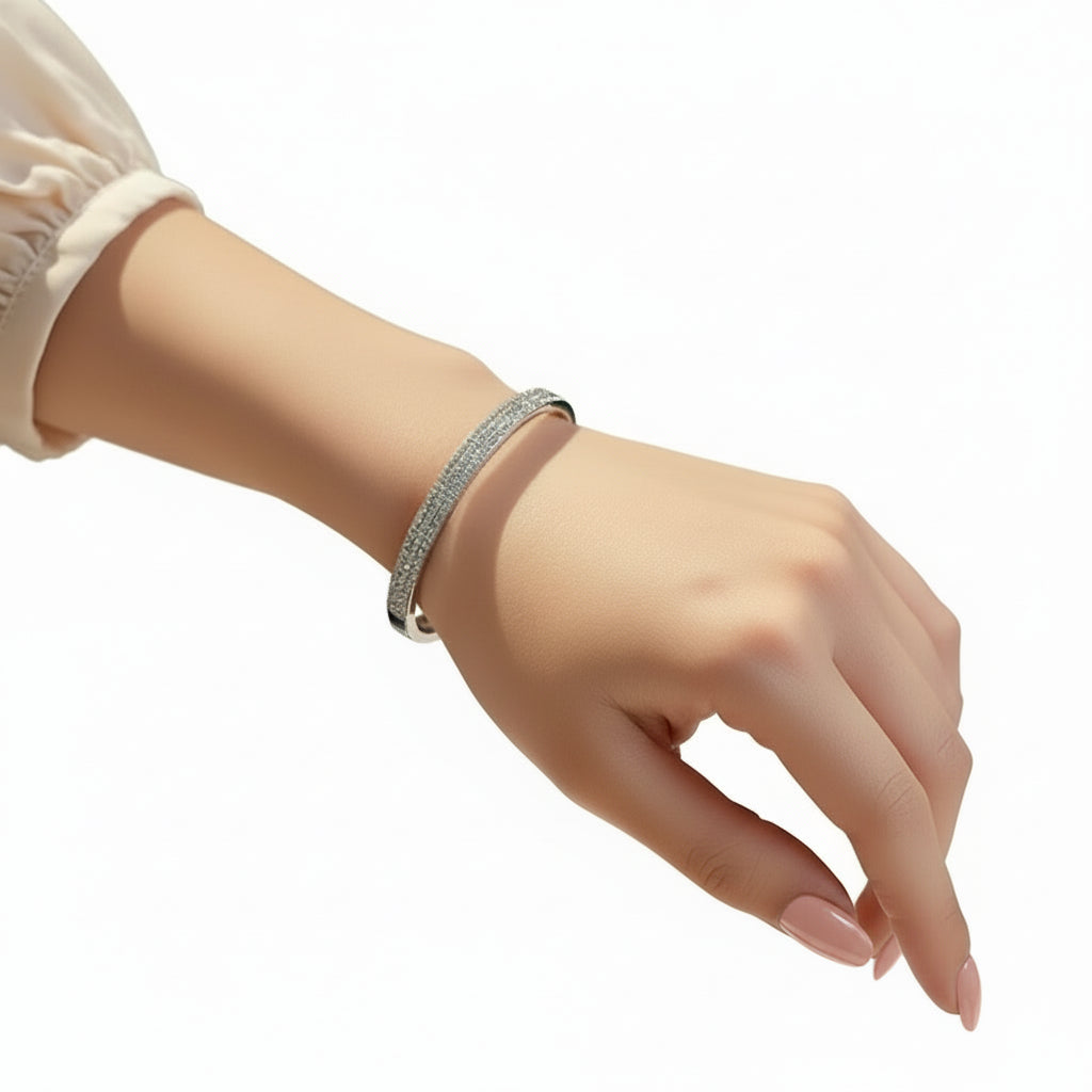 Classic Silver Bangle